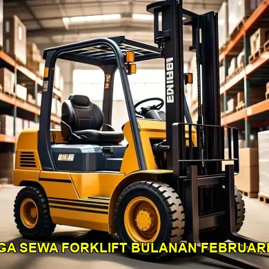 harga sewa forklift bulanan februari 2025
